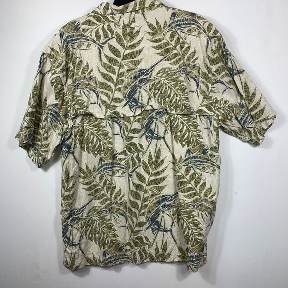 Reel Legends Performance clothing Shirt Mens XXL hawaiian short sleeve - Picture 4 of 9